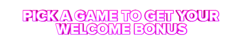 Betsio PICK A GAME TO GET YOUR WELCOME BONUS